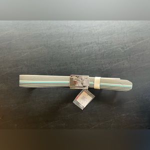 Puma Striped Leather Belt (L)